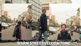 Street Warm Tone Lightroom Tutorial   Free Preset