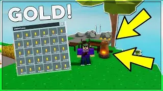 New *INSANE* Gold Glitch | Roblox Skyblock