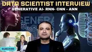 Data Science Job Interview | Generative AI, ANN, RNN, and CNN Explained