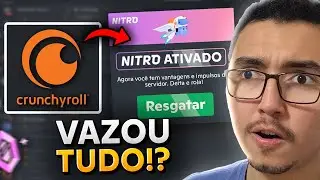 VAZOU a PROMOÇÃO DISCORD NITRO pela CRUNCHYROLL!!?