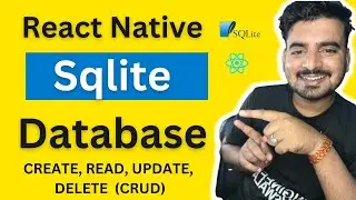 React Native Sqlite Database  - CRUD Operations 🔥 | In Hindi ✅| Engineer Codewala