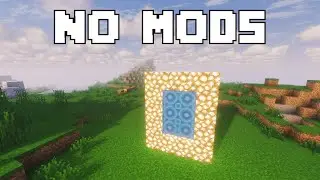 I entered the AETHER in VANILLA Minecraft