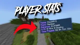 HOW TO CREATE PLAYER STATS IN MINECRAFT | Bedrock Edition | PS4 / XBOX / MCPE / WINDOWS