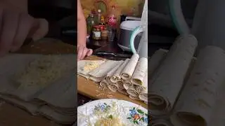 Сырные трубочки 