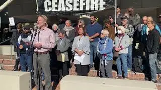 Press Conference, Portland Palestinians and Jews Call for Ceasefire, End Blockade of Gaza, Part 4