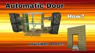 How to make some cool doors in Minecraft | Join Discord