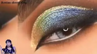 Beautiful Eyes makeup tutorial ||makeup artist ||new eyes makeup #rozinashortsvlogs