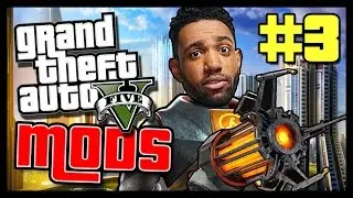 [GTAV GRAVITY GUN MOD] - THIS GRAVITY GUN MOD IS WAY TOO FUN - [GRAND THEFT AUTO MODS #3]