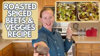 Healthy Spiced Roasted Beets, Apples, Sweet Potato Recipe