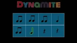 Dynamite by BTS: Rhythm Play Along
