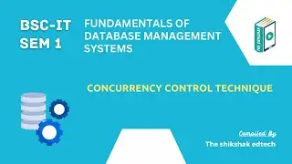 Concurrency Control Technique #bscit #bsccs