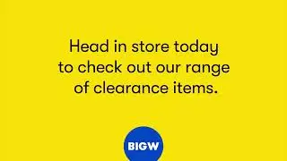 BIG W | Clearance