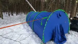 Unboxing and setting up the Baikal 4 tent from Vek/