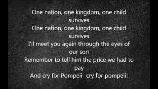 Virgin Steele - The Burning Of Rome (Cry For Pompeii) (lyrics)