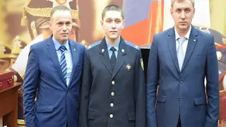 М. Слепухин и А. Лапшев посетили ребят Президентского полка