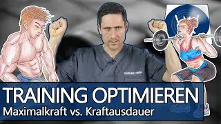 Maximum strength vs. strength endurance! New training stimuli for more muscle growth & better fit...
