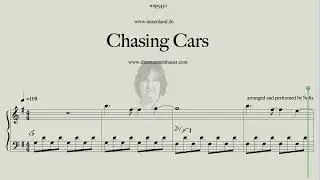 Chasing Cars  -  Easy Piano