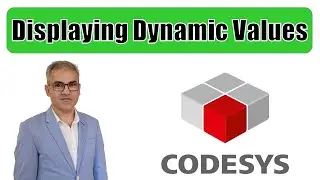 CODESYS: Visualization trick - Displaying dynamic values in the visualization window #codesys #plc