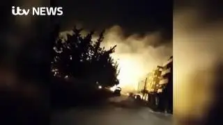 Syrian forces 'drop thermite bombs' on civilians