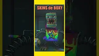 PROJECT PLAYTIME PHASE 2: TODAS las SKINS de BOXY BOO 🤡