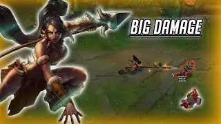 BIG DAMAGE ON NIDALEE Q! - Daily LoL Tips 
