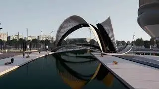 3D Architecture Animation Football Stadium, MasterRAD
