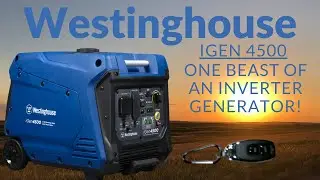 Westinghouse igen 4500 Watt Super Quiet Inverter Generator review and test 2023 - with remote start!