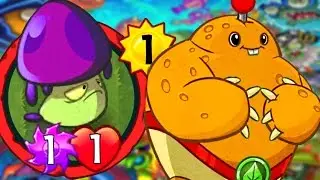 Plants vs Zombies HEROES: POISONOUS MUSHROOM Quest Walkthrough Gameplay (PVZ HEROES)