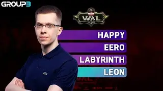Warcraft All-Star League: Группа-B | Happy eer0 LabyRinth Leon: Warcraft 3 Reforged | Патч 1.36.1
