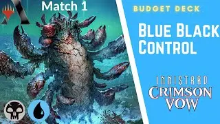 Blue Black Control Budget Deck MTG Arena Crimson Vow Standard