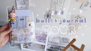 TOUR BULLET JOURNAL 2020 | cómo me organicé y decoré | sofiapricot