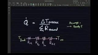 Thermal Resistance due to Convection