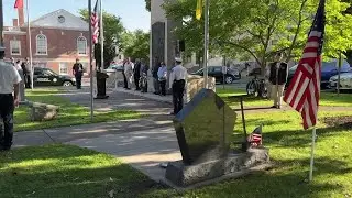 Video: Wreath laying during 9/11 ceremony in Auburn
