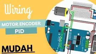 Rangakain Motor Encoder menggunakan arduino