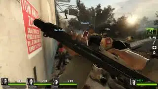 MP5SD With Dum Mag MAC10 Gameplay Showcase Left 4 Dead 2
