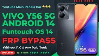 Vivo Y56 5G FRP Bypass Android 14 || Fix TalkBack & YouTube Not Working