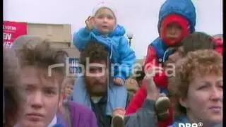 DFD peace rally in Schwerin, 1988
