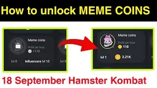 how to unlock meme coin on hamster kombat | hamster kombat daily combo meme coin unlock kaise kare