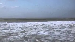 Hoge golven en vloed