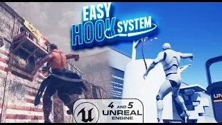 [UE4 and UE5 Marketplace] Easy Hook System - Trailer