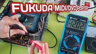 REPLACE FUSE AND SW2604 IC[FUKUDA PLAYER[{Model: DMD-225K}]