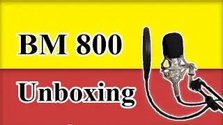 Bm800 microphone unboxing - bm 800 microphone setup