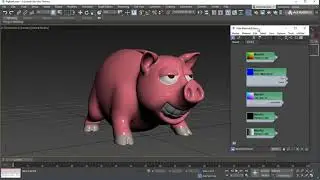 3DS Max 2021 - Bake to Texture: Baking Mesh Data