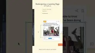 Redesigning a UI Card in 60 seconds | UX/UI | Landing Page