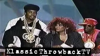 Flavor Flav, Chaka Khan, Eric B @ Soul Train Awards (1988)