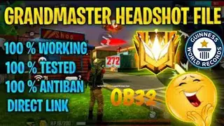 free fire headshot config file in tamil grandmaster file / 2022 / in tamil / @configkingbhuvan
