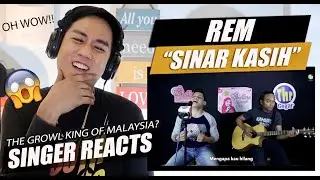 Rem - Sinar Kasih (LIVE) | SINGER REACTION
