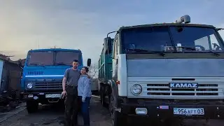 Камаз 55102 - передок в полном порядке! Екатерина Николаевна в роли оператора...