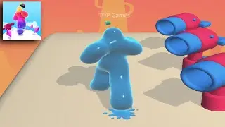 Blob Runner 3D - All levels IOS, Android Gameplay Top games Levels 1-4
