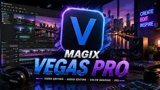 MAGIX Vegas Pro 2026 | Professional Video Editing, VFX & Color Grading